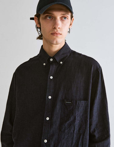 Camisa Beautiful Lino Azul