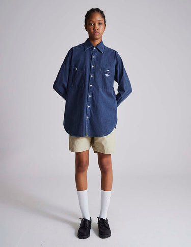 Blue Denim Work Shirt