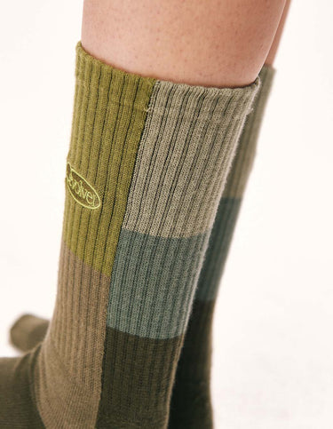 Green Plate Stockings