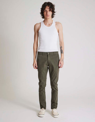 Classic Green Chino Pants