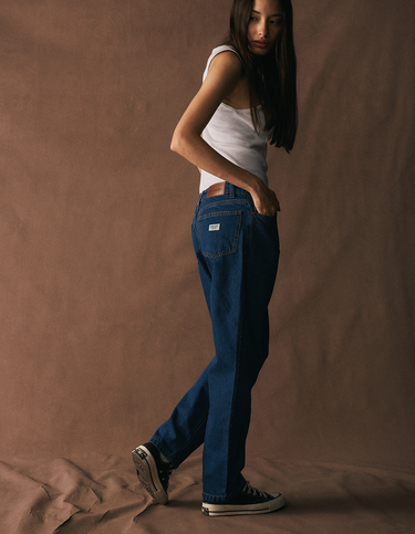 Wave Denim Blue Pants