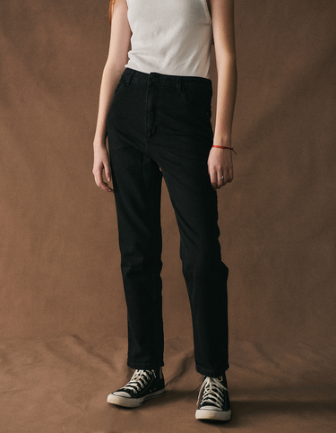 Black Wave Pants