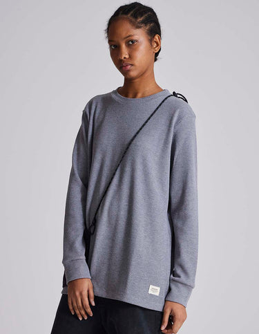 Pull Waffle Diver Grey Melange