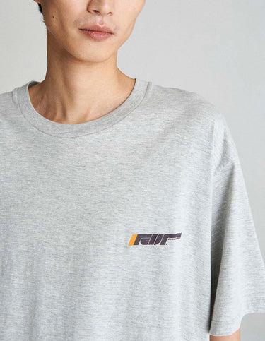 Remera Running Gris Melange