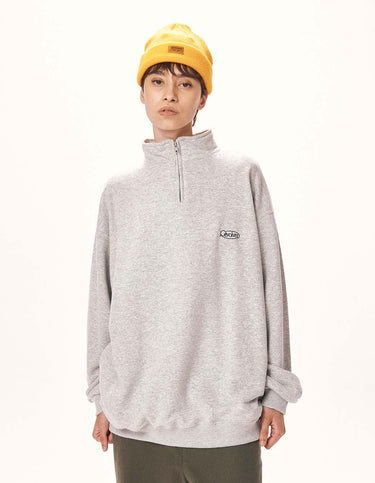 Zip Diver Grey Melange