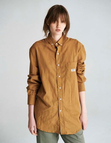 Camisa Beautiful Lino Marrón