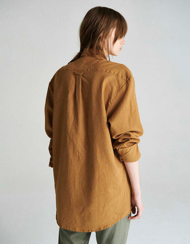 Camisa Beautiful Lino Marrón
