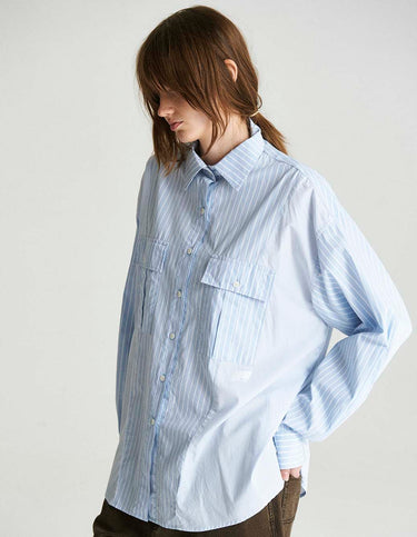 Core Blocks Light Blue Work Shirt