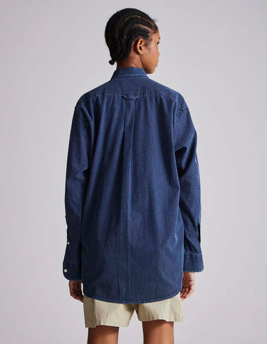 Blue Denim Work Shirt