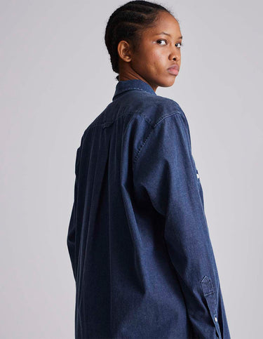 Blue Denim Work Shirt