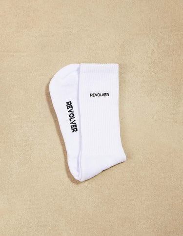 Embroidery White Stockings