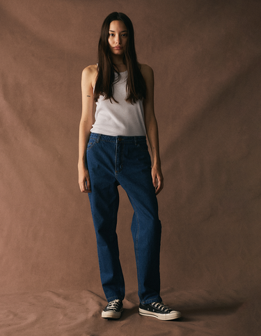 Wave Denim Blue Pants