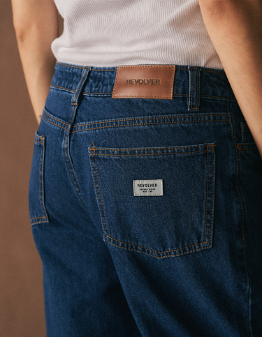 Wave Denim Blue Pants