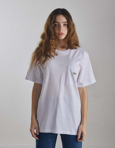 1990 White Pocket T-shirt