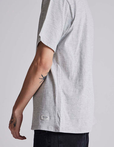 Remera 1990 Gris Melange