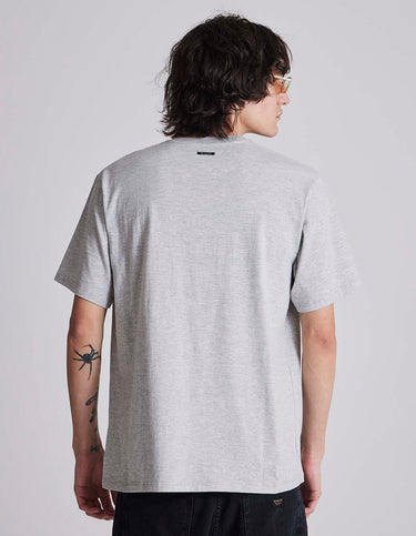 Remera 1990 Gris Melange
