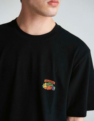 Remera Frutas Negro