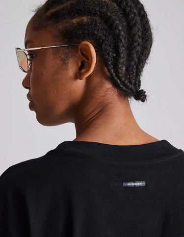 Remera Kioto Crop Negro