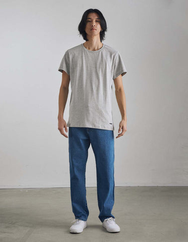 Plain Grey Melange T-shirt