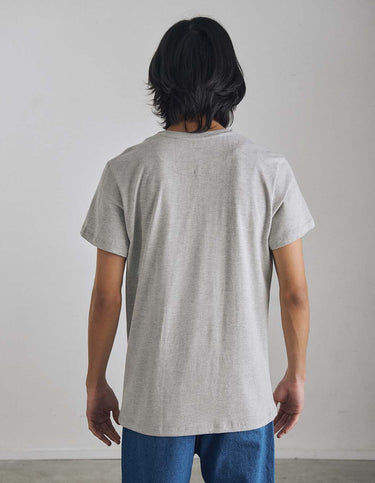 Plain Grey Melange T-shirt